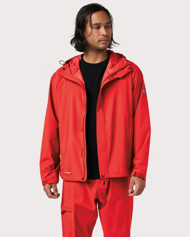 Breakwater Shell Jacket - Red