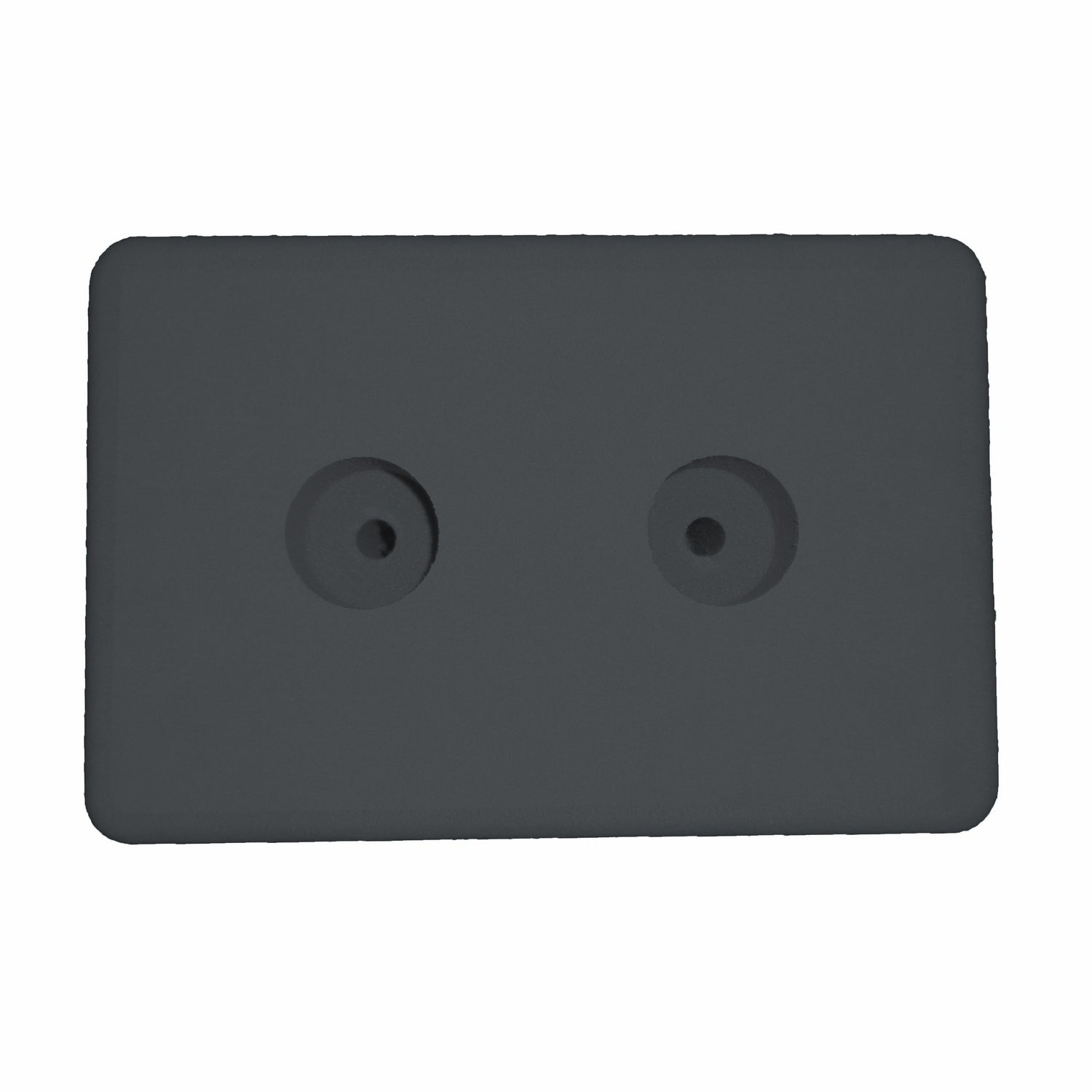 Dock Bumper Block - Black - bottom view