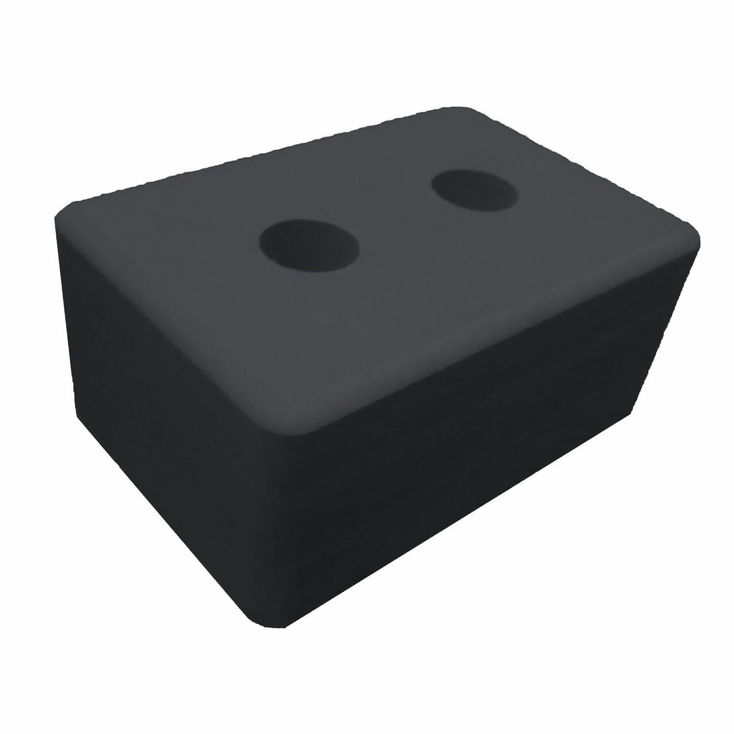 Dock Bumper Block - Black - top view
