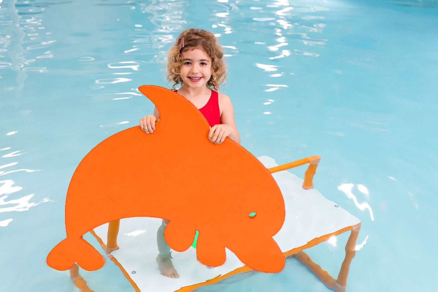 Dan the Dolphin Foam Floating Mat – Made in the USA - Durable Swim Training Tool — view 30