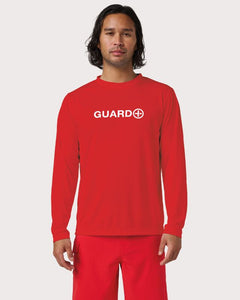 Guard Long Sleeve Quick Dry Tee - Red
