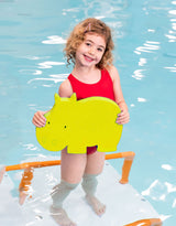 Hank the Hippo™ Foam Floating Mat in polyethylene foam