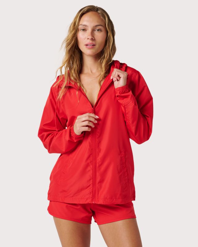 Lightweight Windbreaker - Red