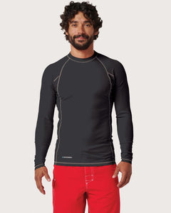 Long Sleeve Classic Rashguard - Black