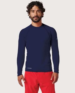 Long Sleeve Elite Rashguard - Navy