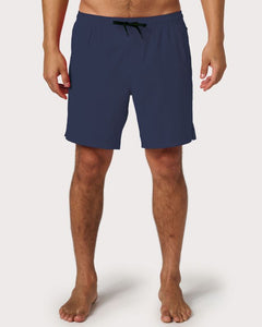 Malibu Sea Stretch™ Short 7" - Navy