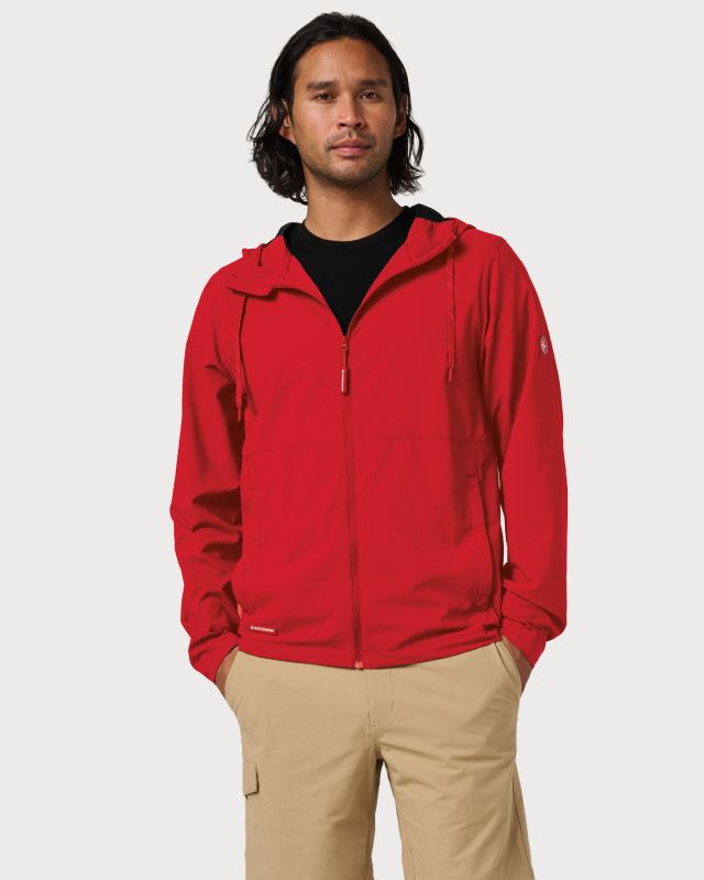 Onshore Windbreaker - Red