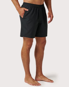 Outerbanks Sea Stretch™ Short 7" - Black