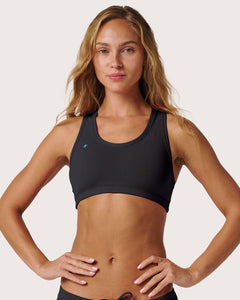 Racer Classic Bikini Top - Black
