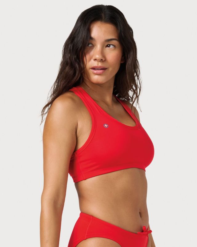 Racer Elite Bikini Top - Red