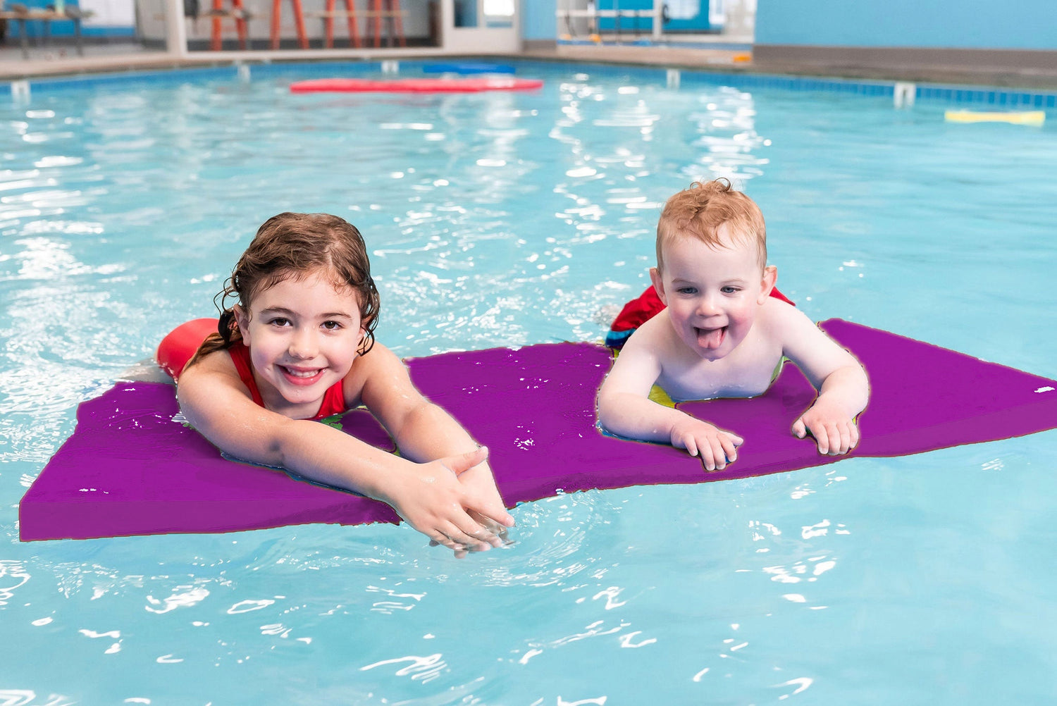 Rectangular Foam Floating Mat, Made in USA