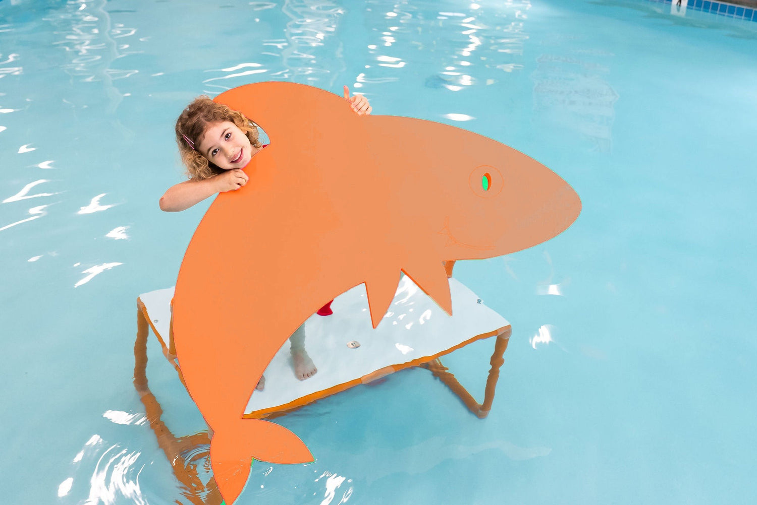 Max the Shark Foam Floating Mat – Made in the USA - Durable Swim Training Aid — view 30