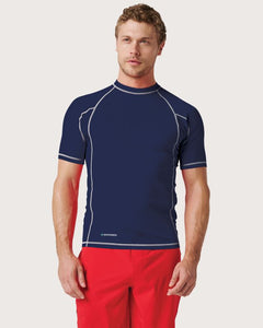Short Sleeve Classic Rashguard - Navy