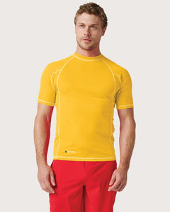 Short Sleeve Classic Rashguard - Yellow