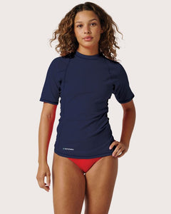 Short Sleeve Elite Rashguard - Navy