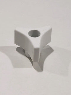 5/16" Small White Hand Knob for Splash & Slam