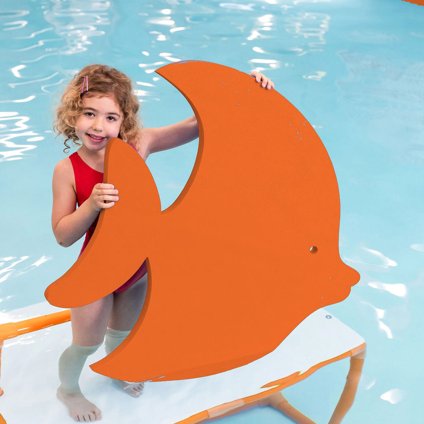 Alan the Sunfish™ Foam Floating Mat – Made in the USA – Durable Swim Training Tool