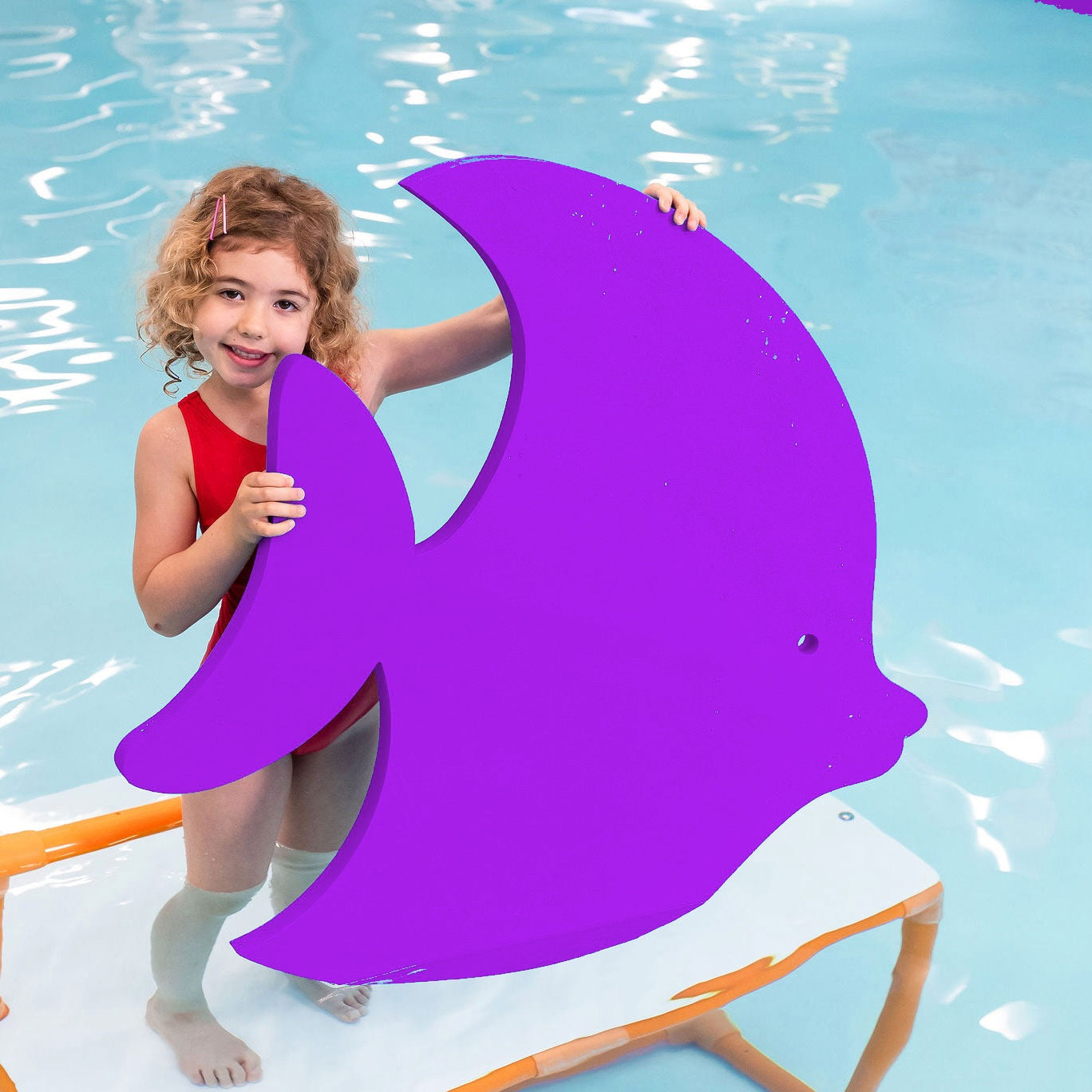 Alan the Sunfish™ Foam Floating Mat – Made in the USA – Durable Swim Training Tool