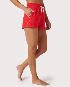 Sunset Sea Stretch™ Short 2" - Red