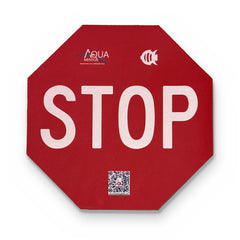 Foam STOP Sign by Swim Angelfish, product photo