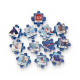 Foam Puzzle Visual Swim Schedule by Swim Angelfish, picture pieces