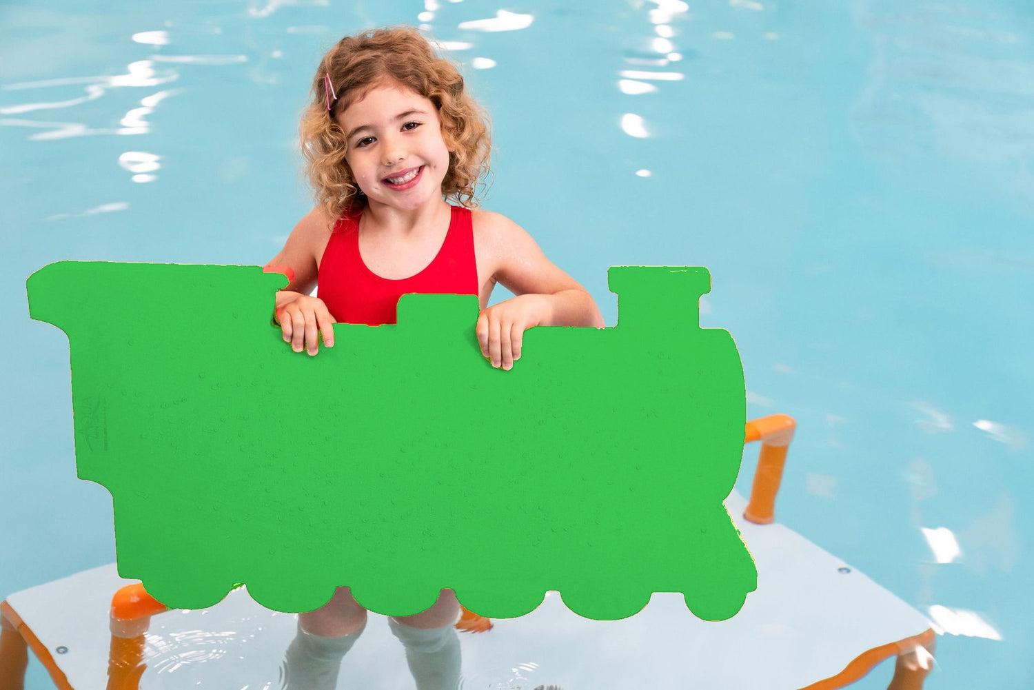 AquaTrain™ Foam Floating Mat – Made in the USA - Durable Swim Training Aid