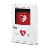 Defibrillator Cabinet, Premium, Semi-recessed