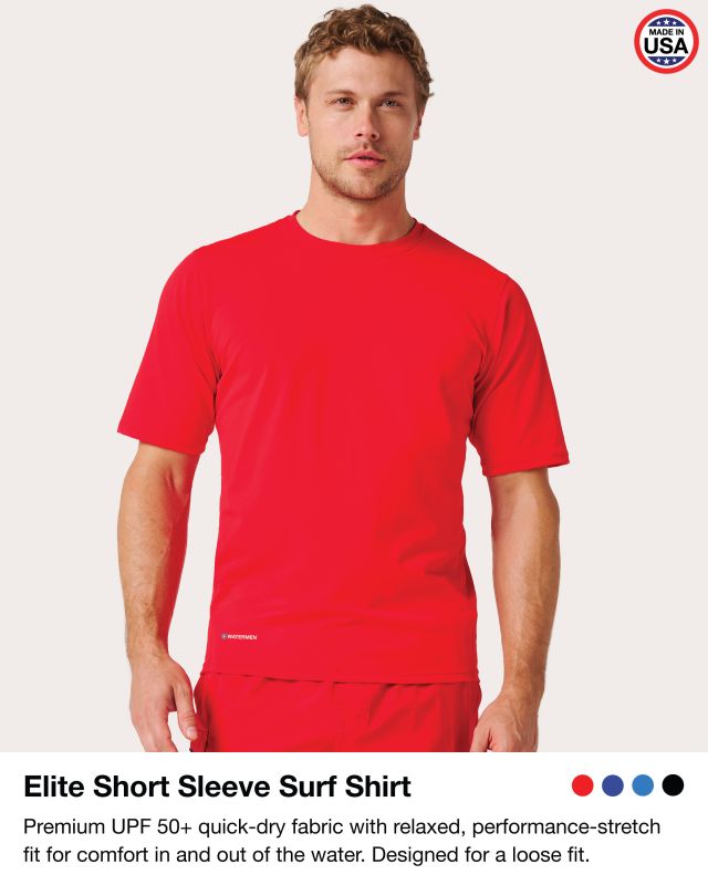 Short Sleeve Elite Surf Shirt - elite-poly-surf-shirt-short-sleeve