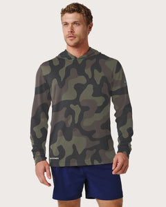 WindanSea Hoodie Sun Shirt - Camo