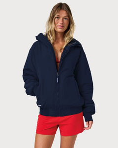 Lifeguard Crew Jacket - Dark Navy