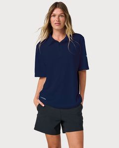 WindanSea Polo Sun Shirt - Dark Navy
