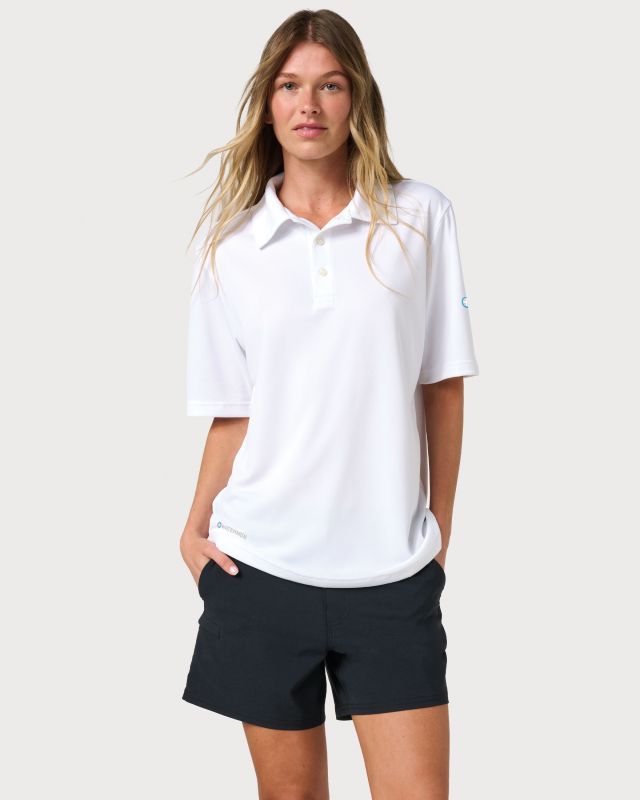 WindanSea Polo Sun Shirt - White